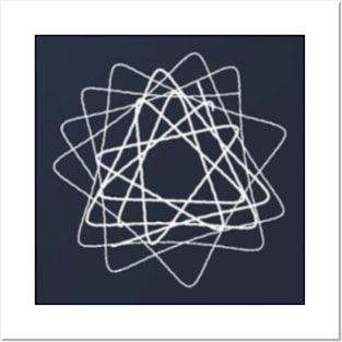 Imperfect Spirograph no. 4 Posters and Art